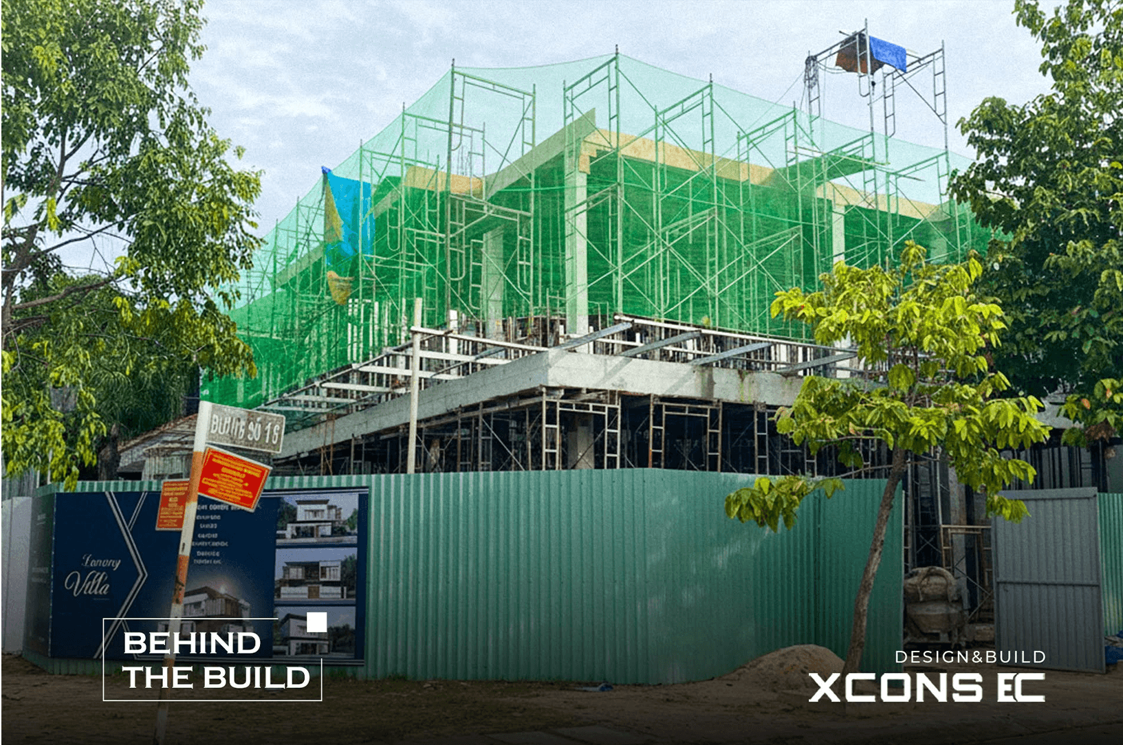 Quy trình thiết kế thi công khép kín XCONS