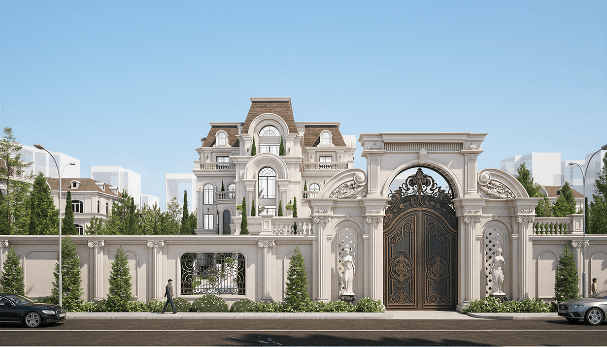 BIỆT THỰ TÂN CỔ ĐIỂN - CHỊ KHANH