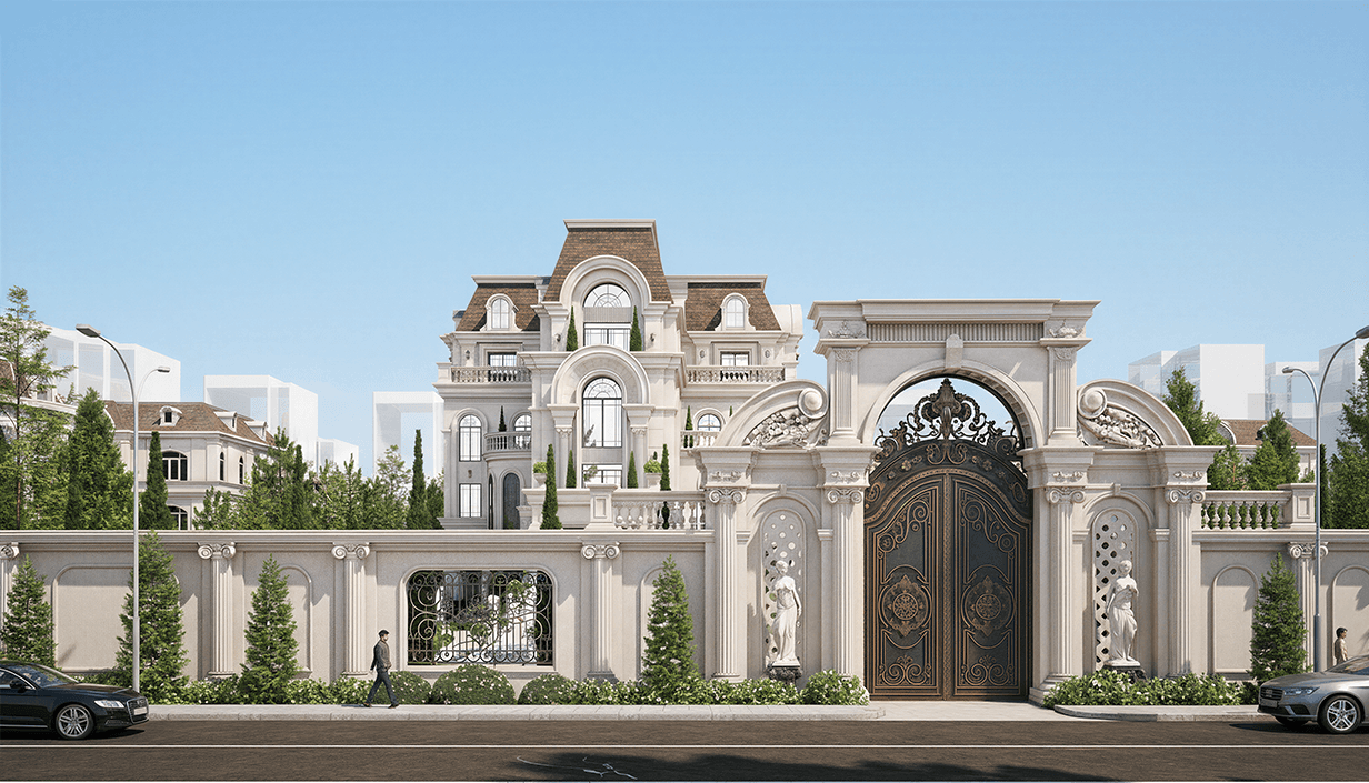 BIỆT THỰ TÂN CỔ ĐIỂN - CHỊ KHANH